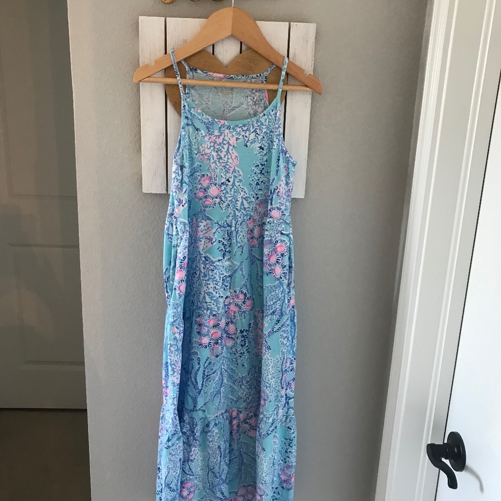 Lily Pulitzer Girls Maxi Dress - Size 6/7